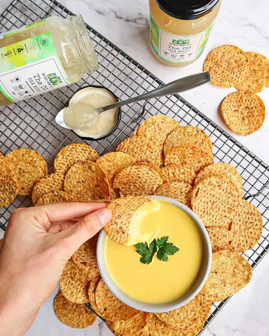 Vegan Nacho Cheese Dip
