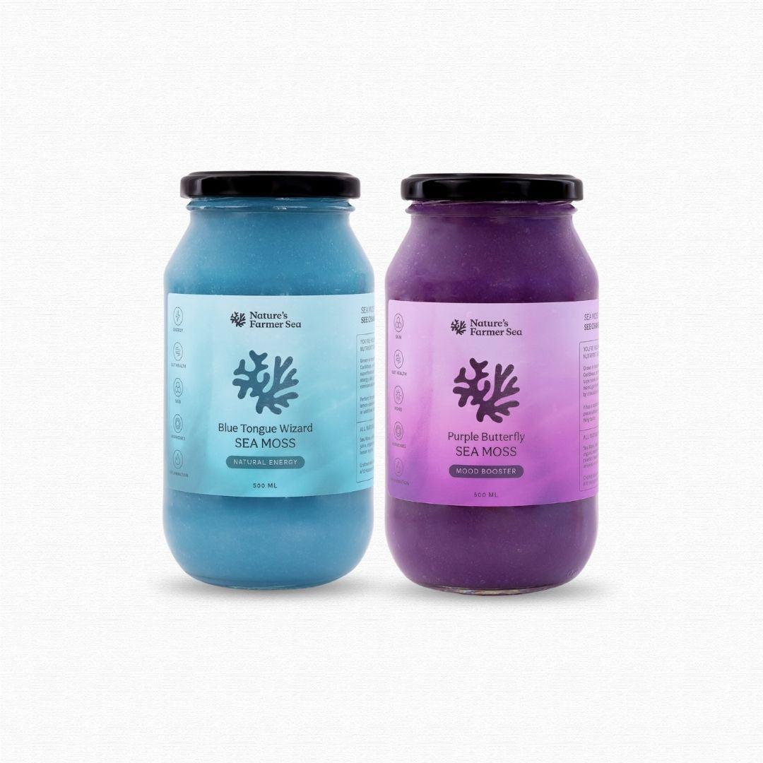 Purple Butterfly + Blue Tongue Wizard (500ml)-Natures Farmer Sea