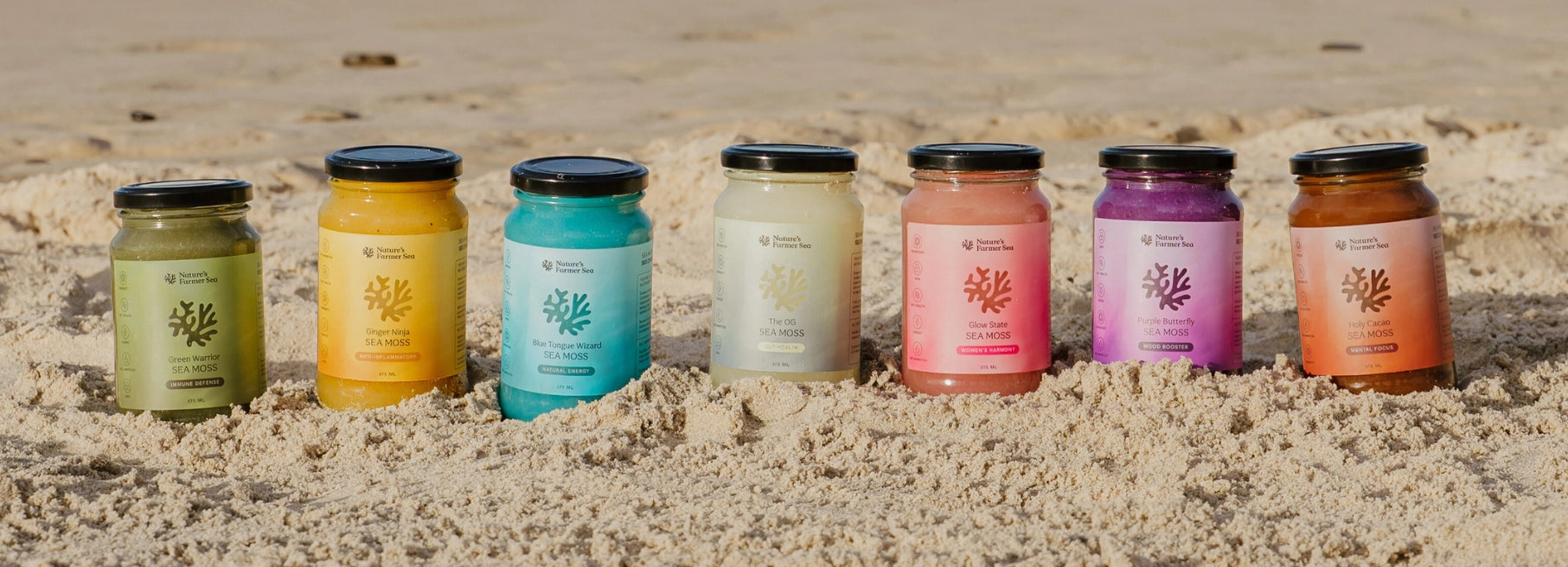 sea moss gel- Natures Farmer Sea