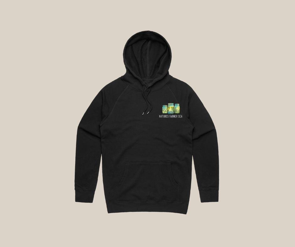 Men's Hoodie-Natures Farmer Sea