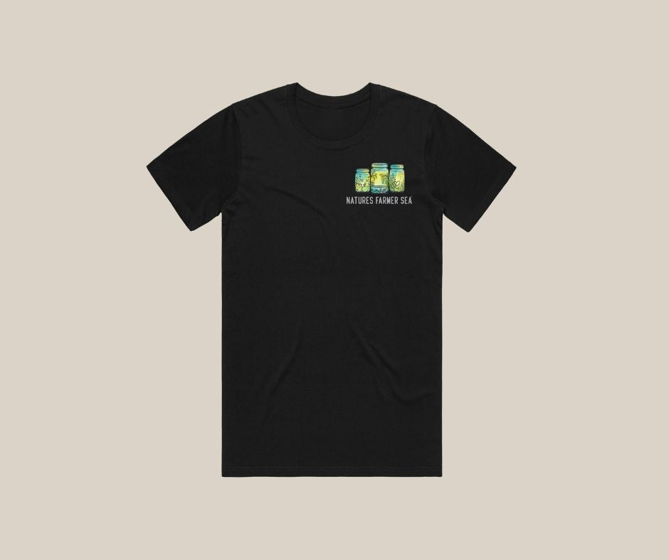 Women’s Tee - Black-Natures Farmer Sea