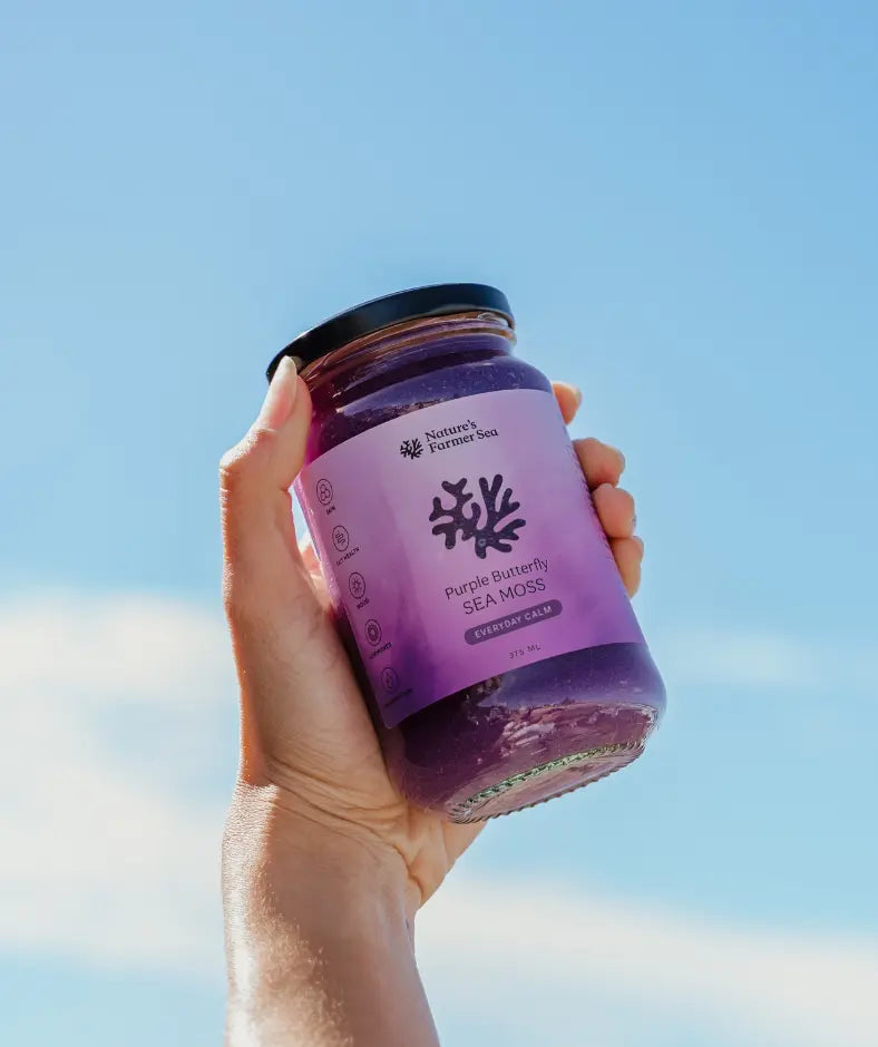 Sea Moss Gel - Purple Butterfly