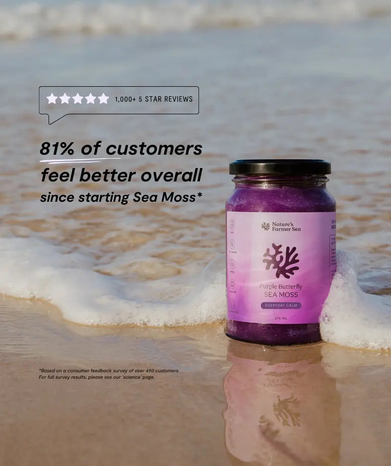 Sea Moss Gel - Purple Butterfly