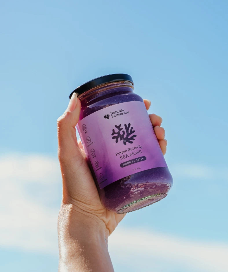 Sea Moss Gel - Purple Butterfly