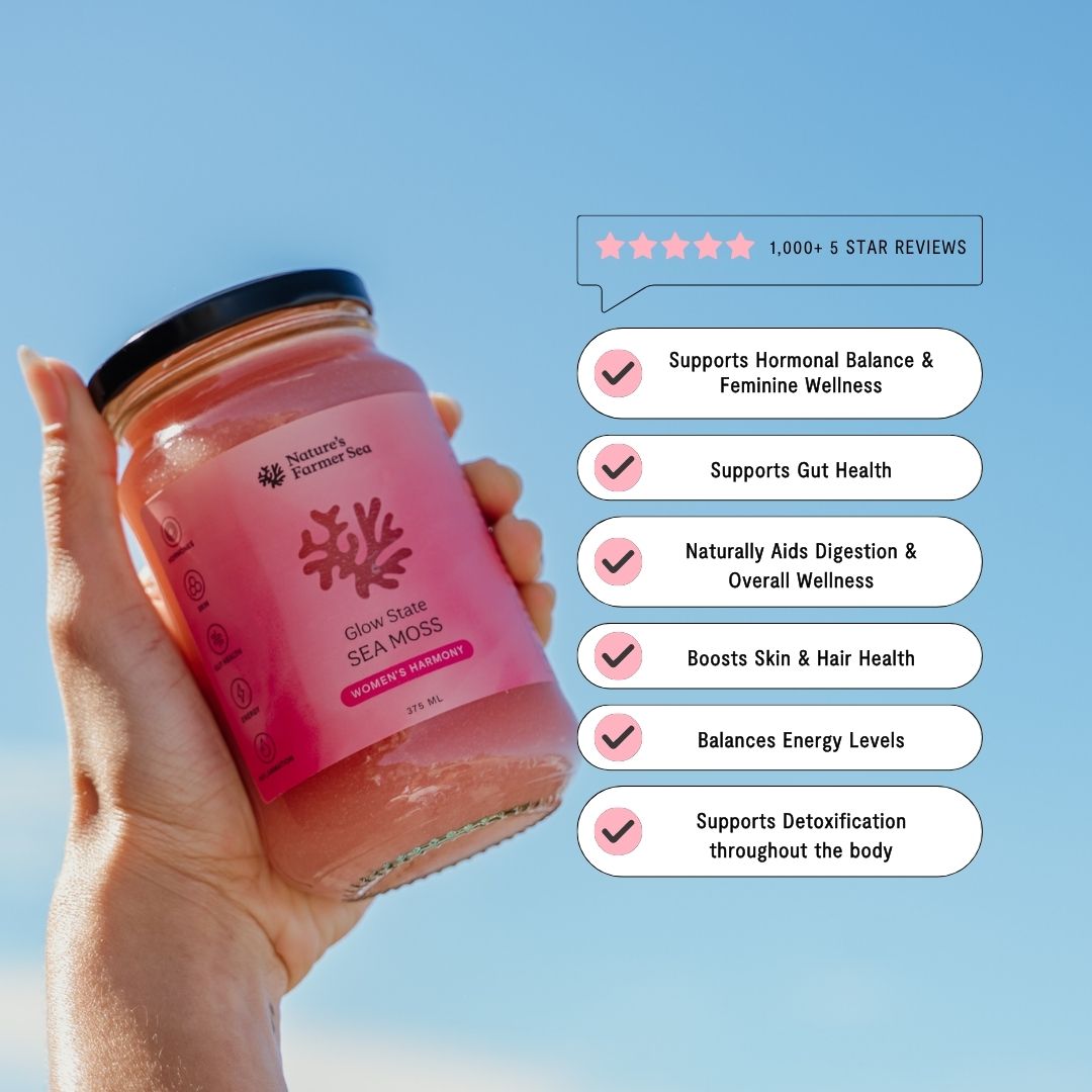Sea Moss Gel - Glow State-Natures Farmer Sea