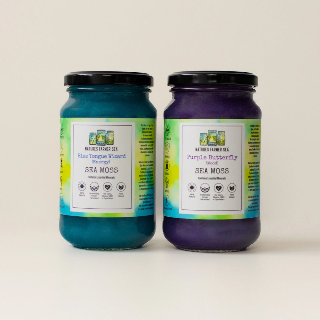 Purple Butterfly + Blue Tongue Wizard (500ml)-Natures Farmer Sea