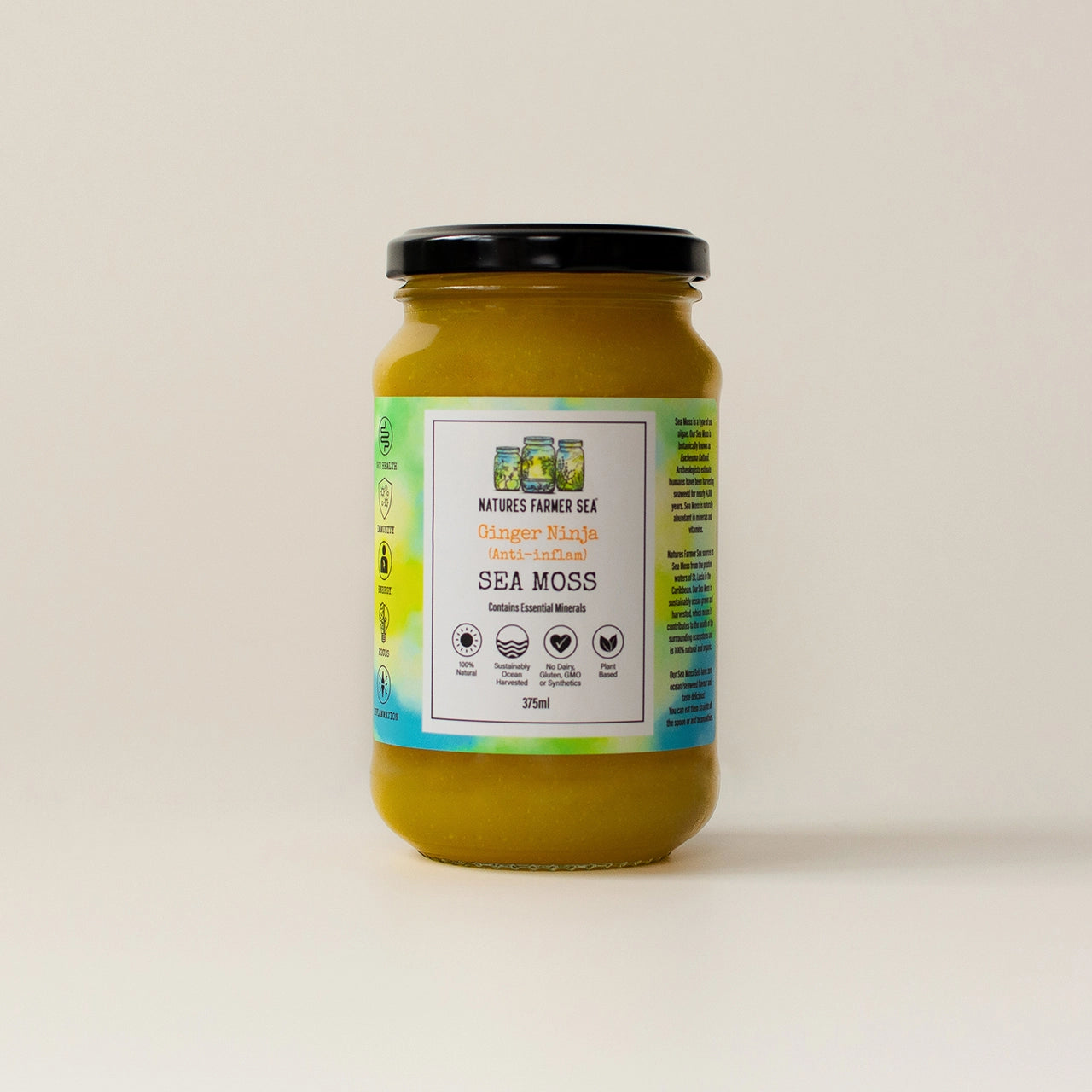 Sea Moss Gel - Ginger Ninja (500ml)-Natures Farmer Sea