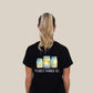 Women’s Tee - Black-Natures Farmer Sea