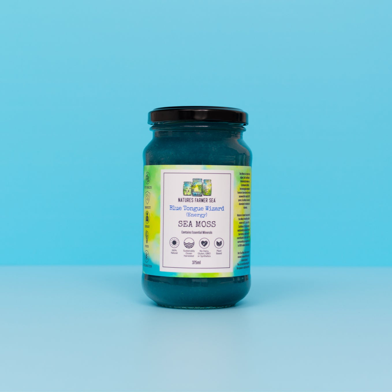 Sea Moss Gel - Blue Tongue Wizard-Natures Farmer Sea